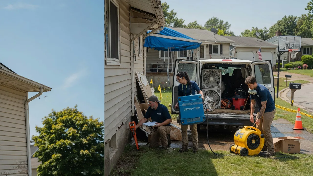 Ceiling Leak Cleanup in Sorento, IL near me