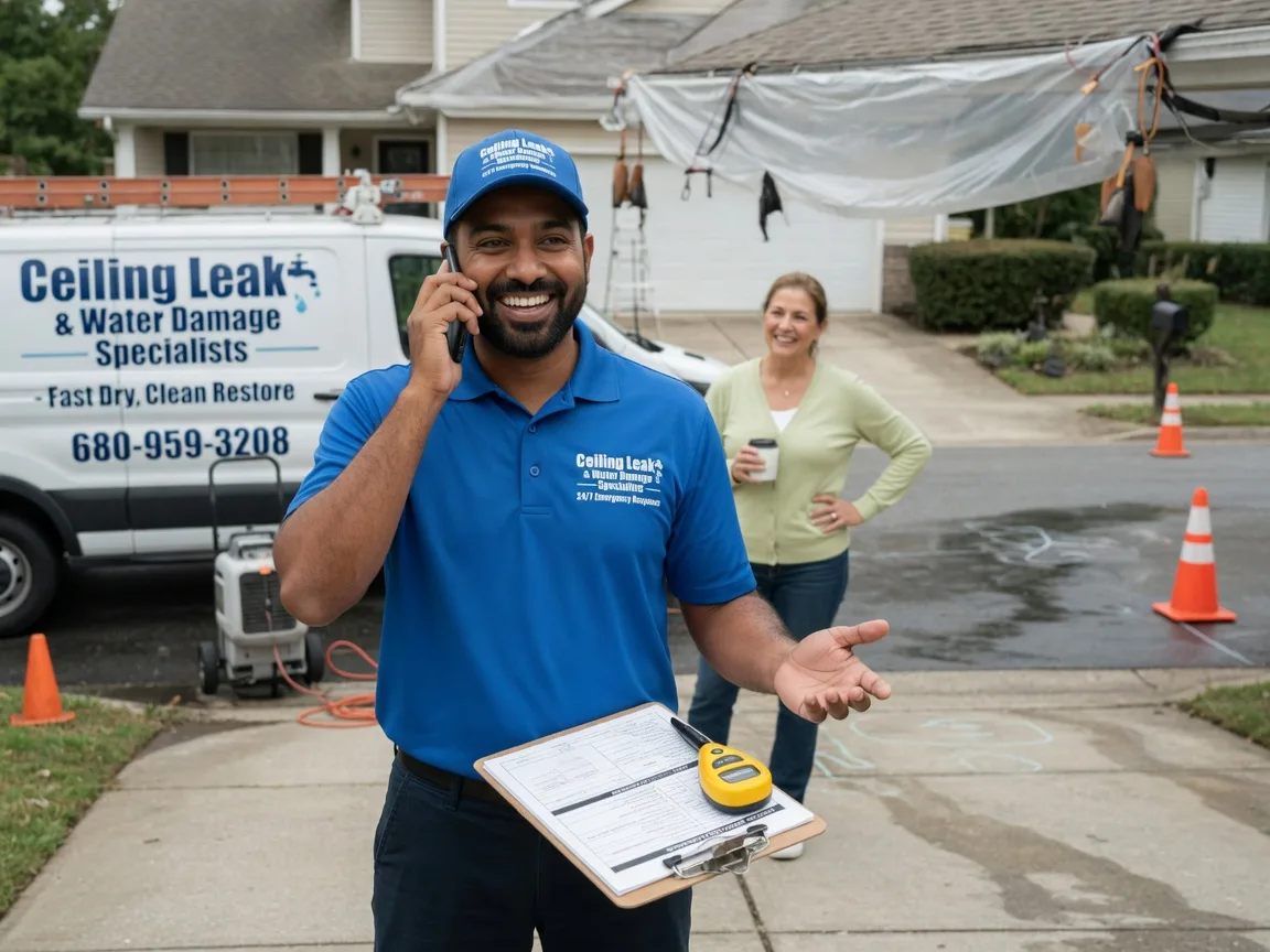 Ceiling Leak Cleanup Sorento, IL FAQs