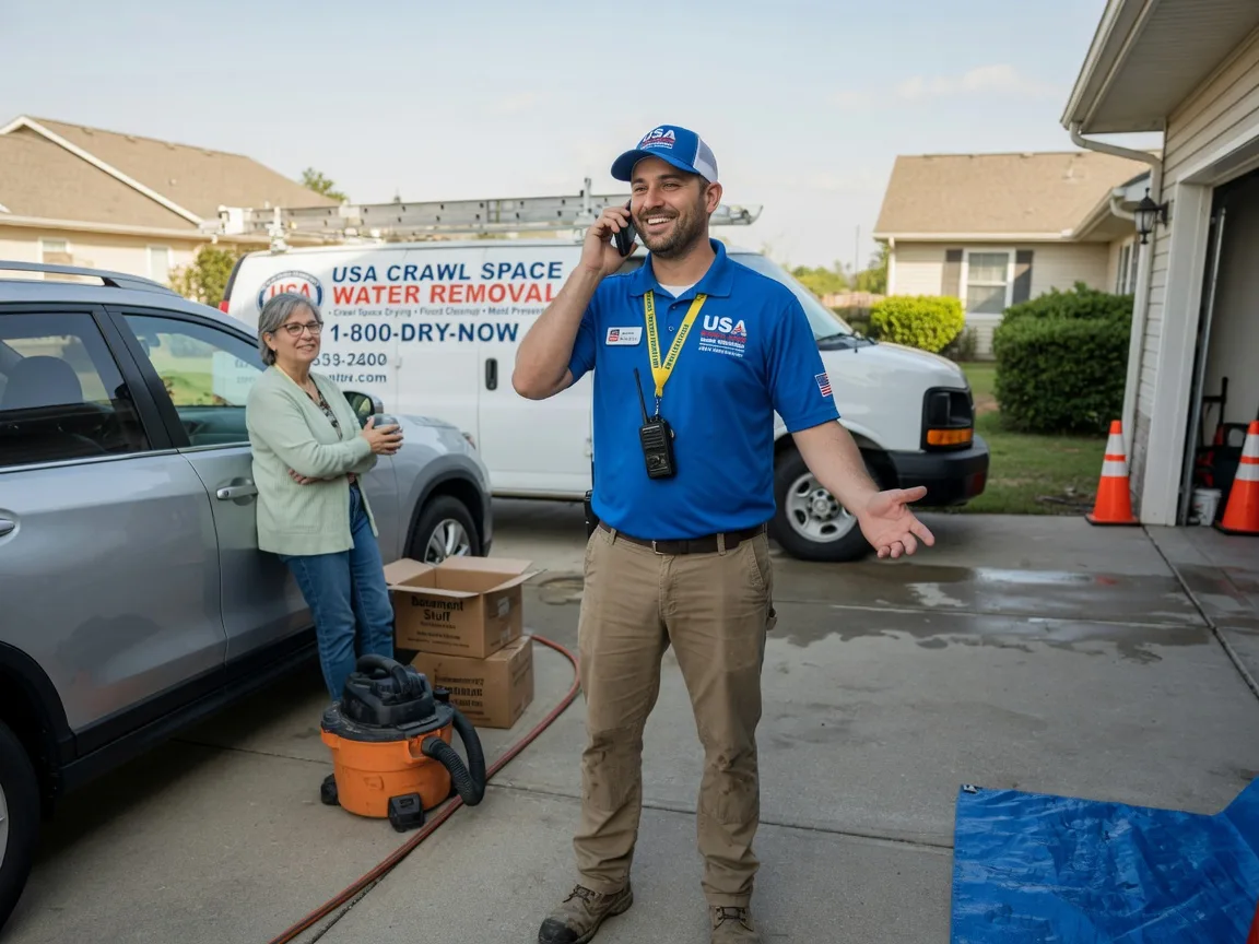 Crawl Space Water Removal Sorento, IL FAQs